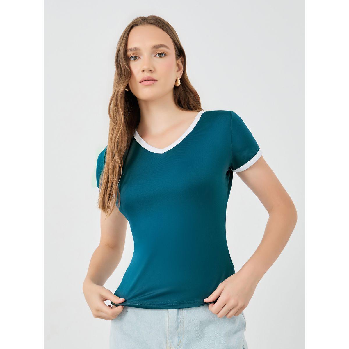 تيشيرت سادة بأكمام قصيرة-women-clothing-tshirts-image-1