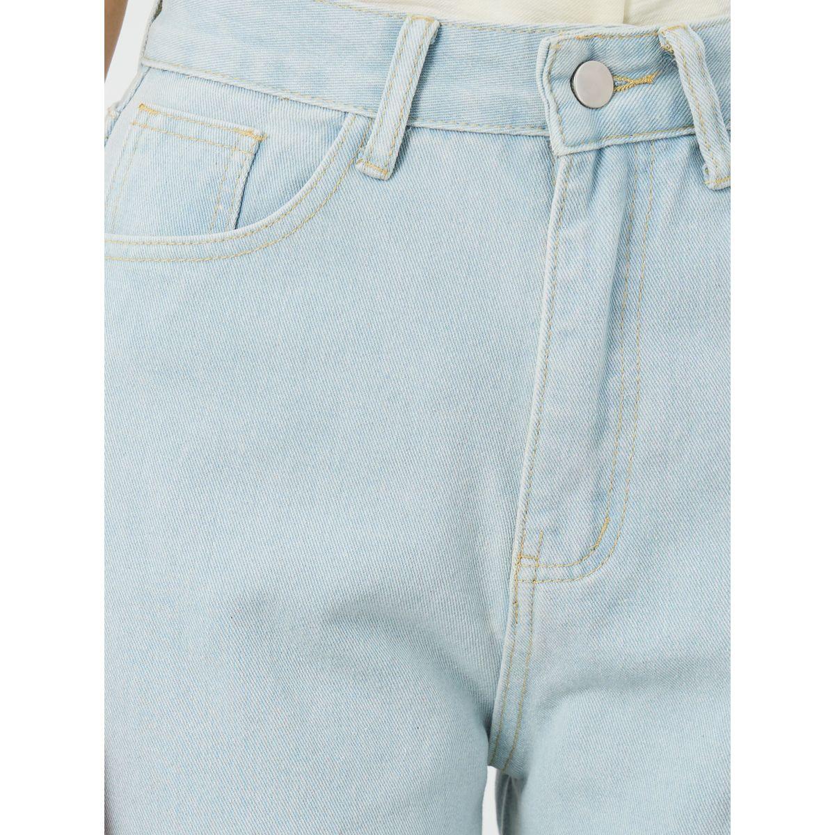 Styli Solid Mid Rise Wide Leg Jeans-women-clothing-bottoms-jeans-image-3