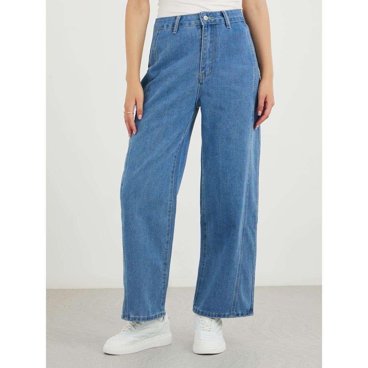 Styli Mid Rise Wide Leg Jeans-women-clothing-bottoms-jeans-image-2