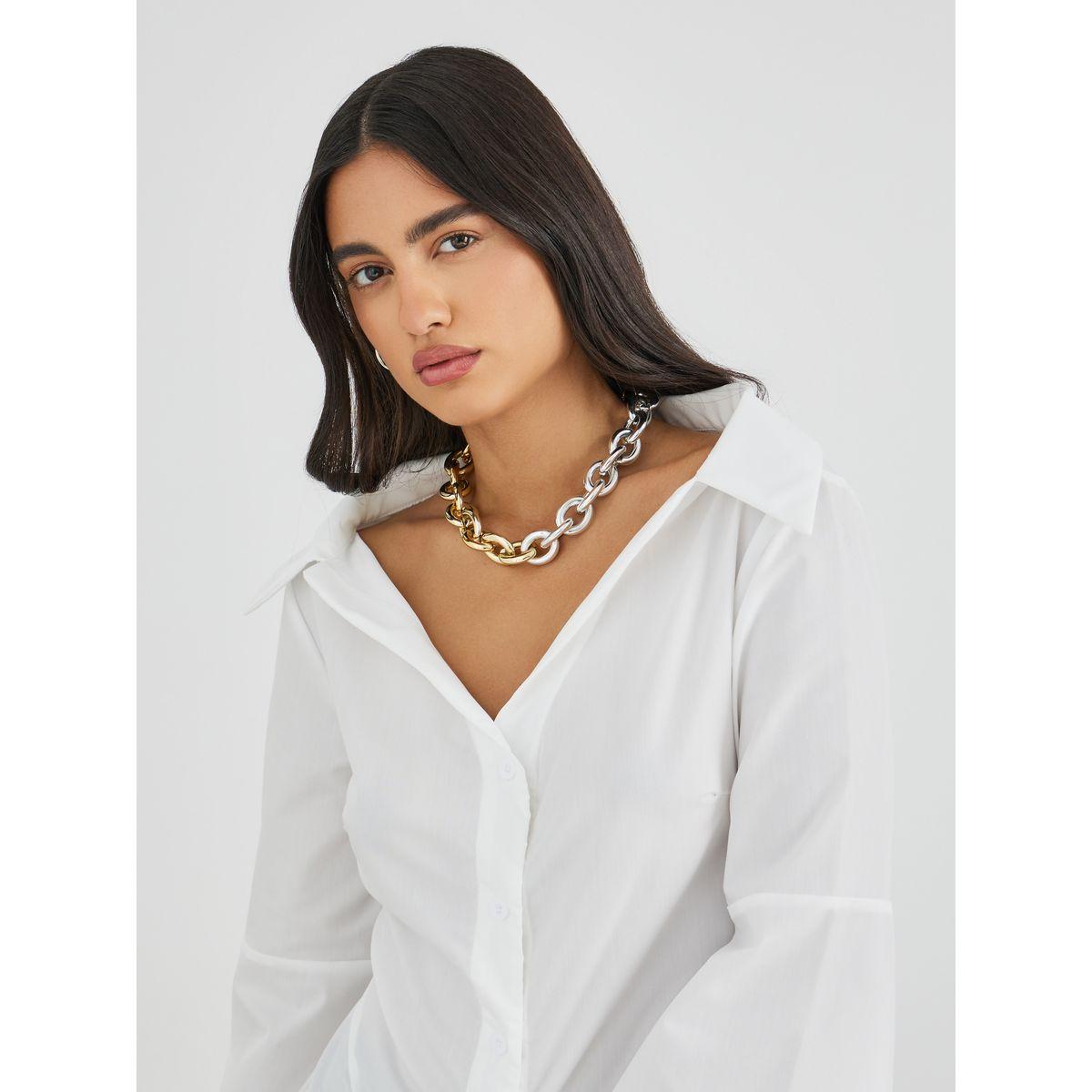 بلوزة بأكتاف مكشوفة وأزرار-women-clothing-shirtsandblouses-shirts-image-3