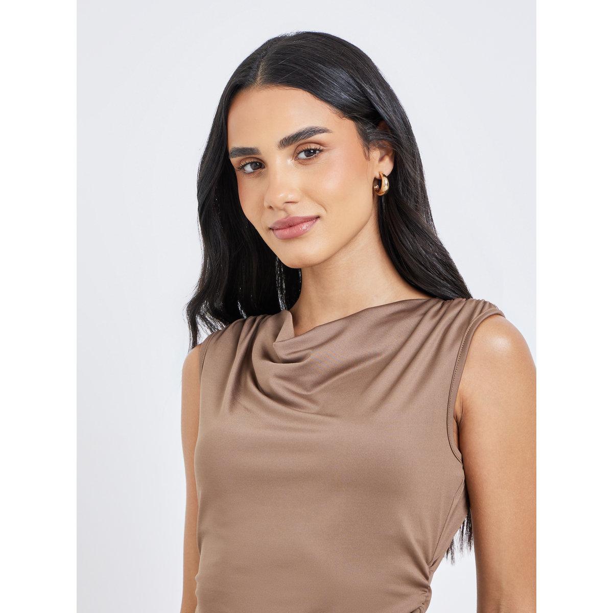 بلوزة بلا أكمام مع خصر بتفاصيل مُجمعة-women-clothing-shirtsandblouses-blouses-image-3