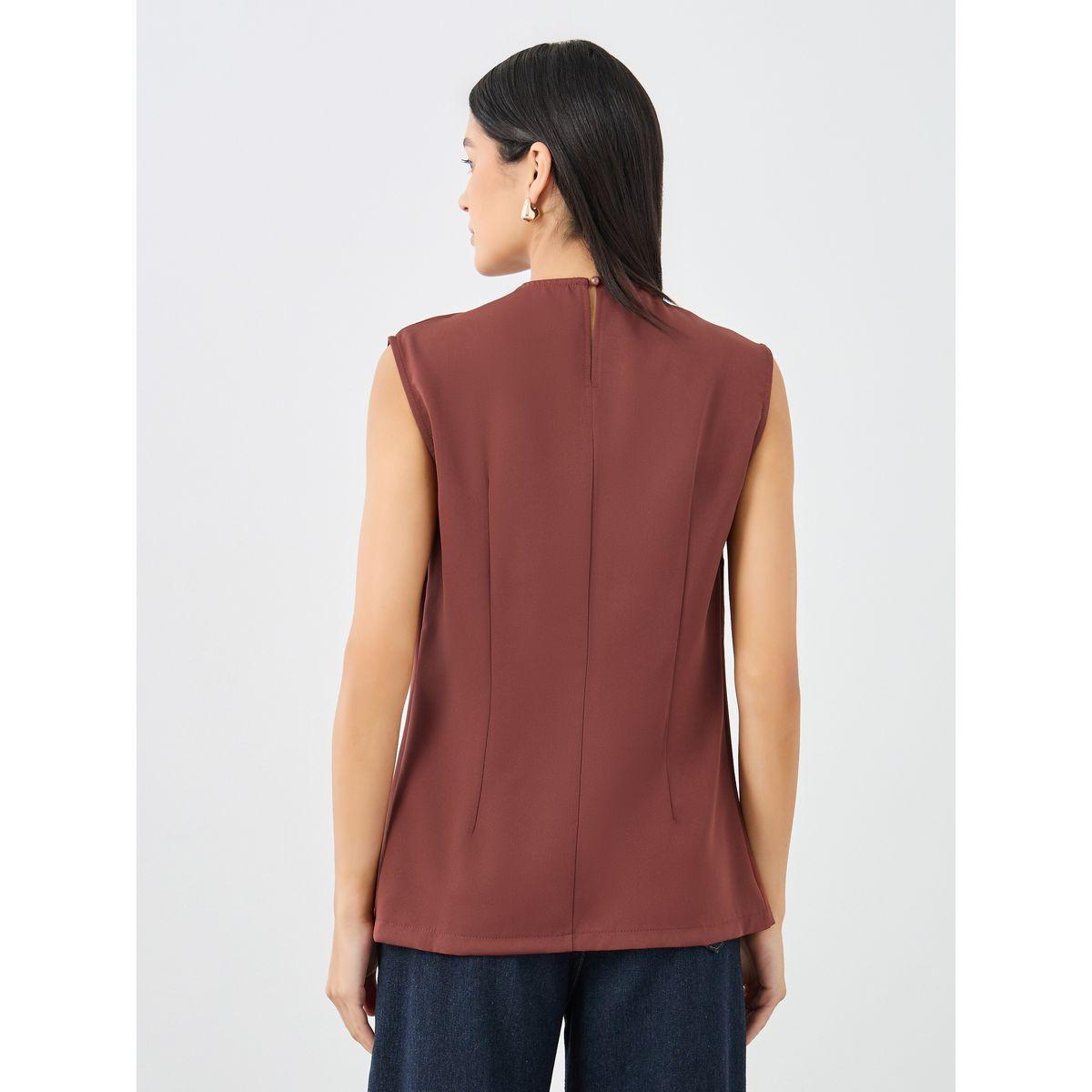 جيليه سادة بحافة غير متماثلة الطول-women-clothing-coatsandjackets-waistcoats-image-5