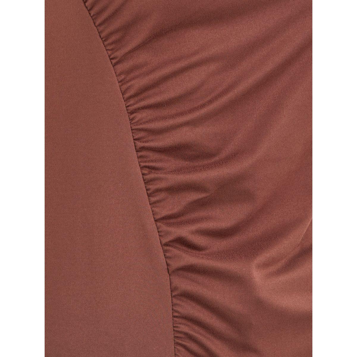 Styli Sleeveless Ruched Detail Round Neck Knit Top-women-clothing-tshirts-image-4