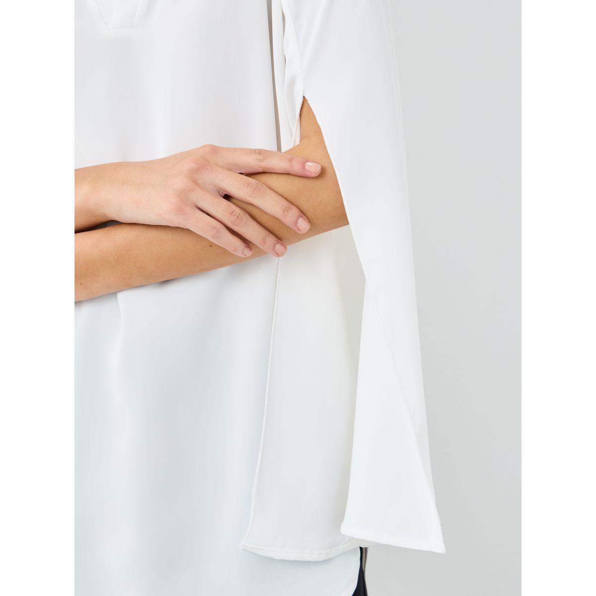 بلوزة فضفاضة بأكمام مزينة بشق-women-clothing-shirtsandblouses-shirts-image-3