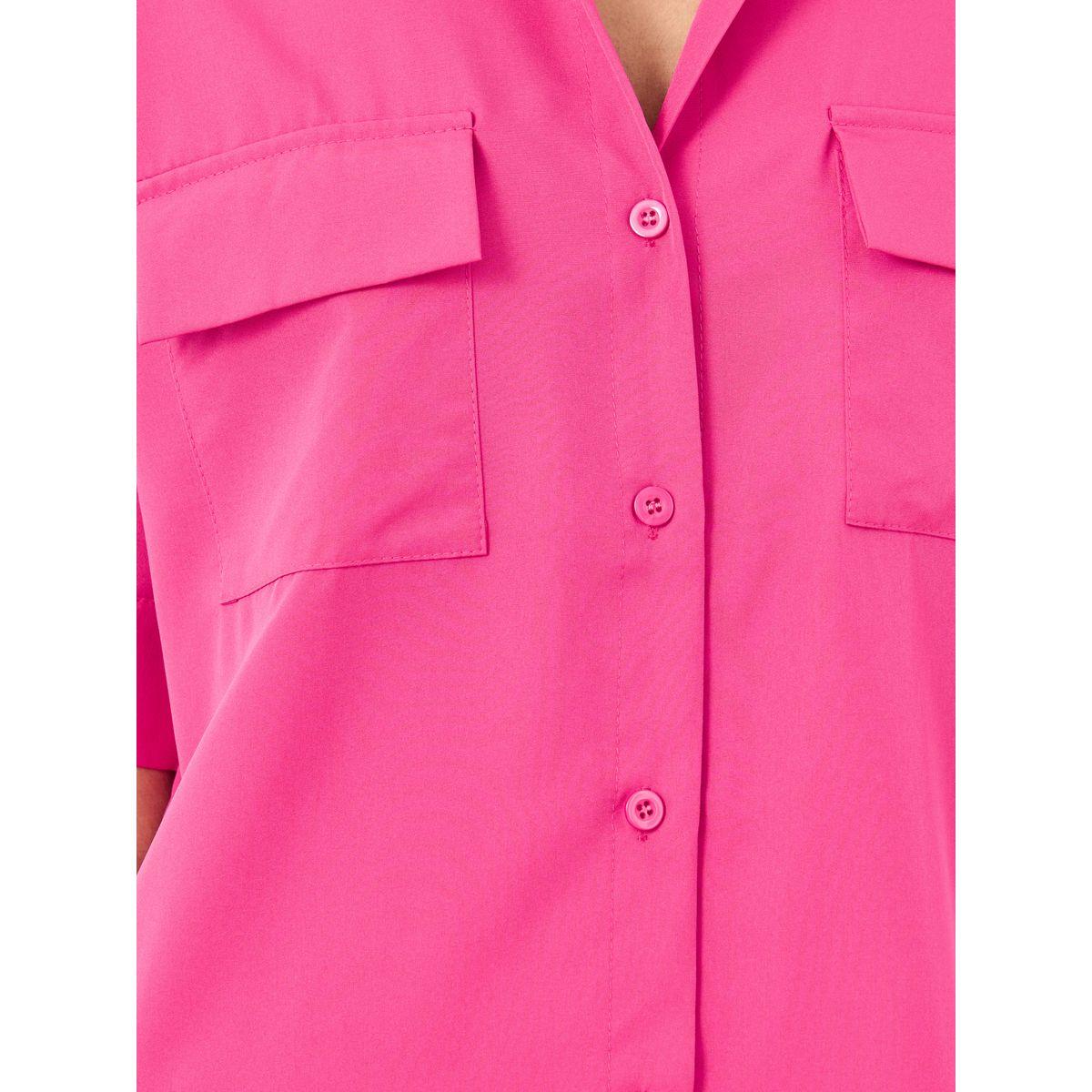 Styli Solid Belted Shirt and Wide Leg Pants Co-Ords-women-clothing-coordsets-image-4