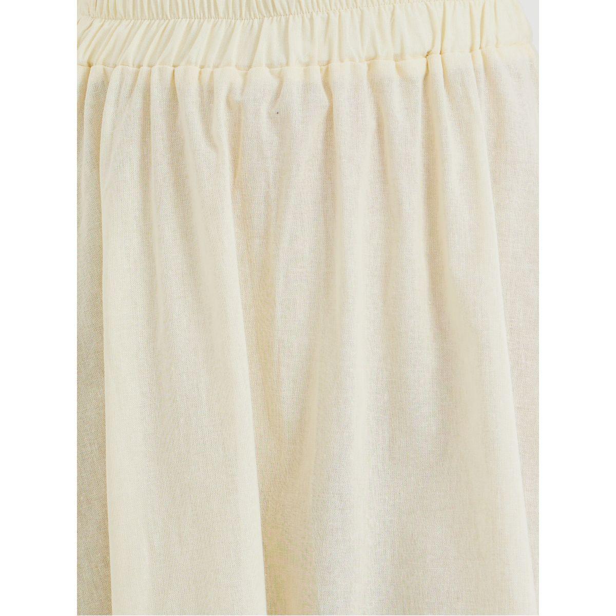 Styli Solid Lace Hem A-Line Maxi Skirt-women-clothing-bottoms-skirts-image-3