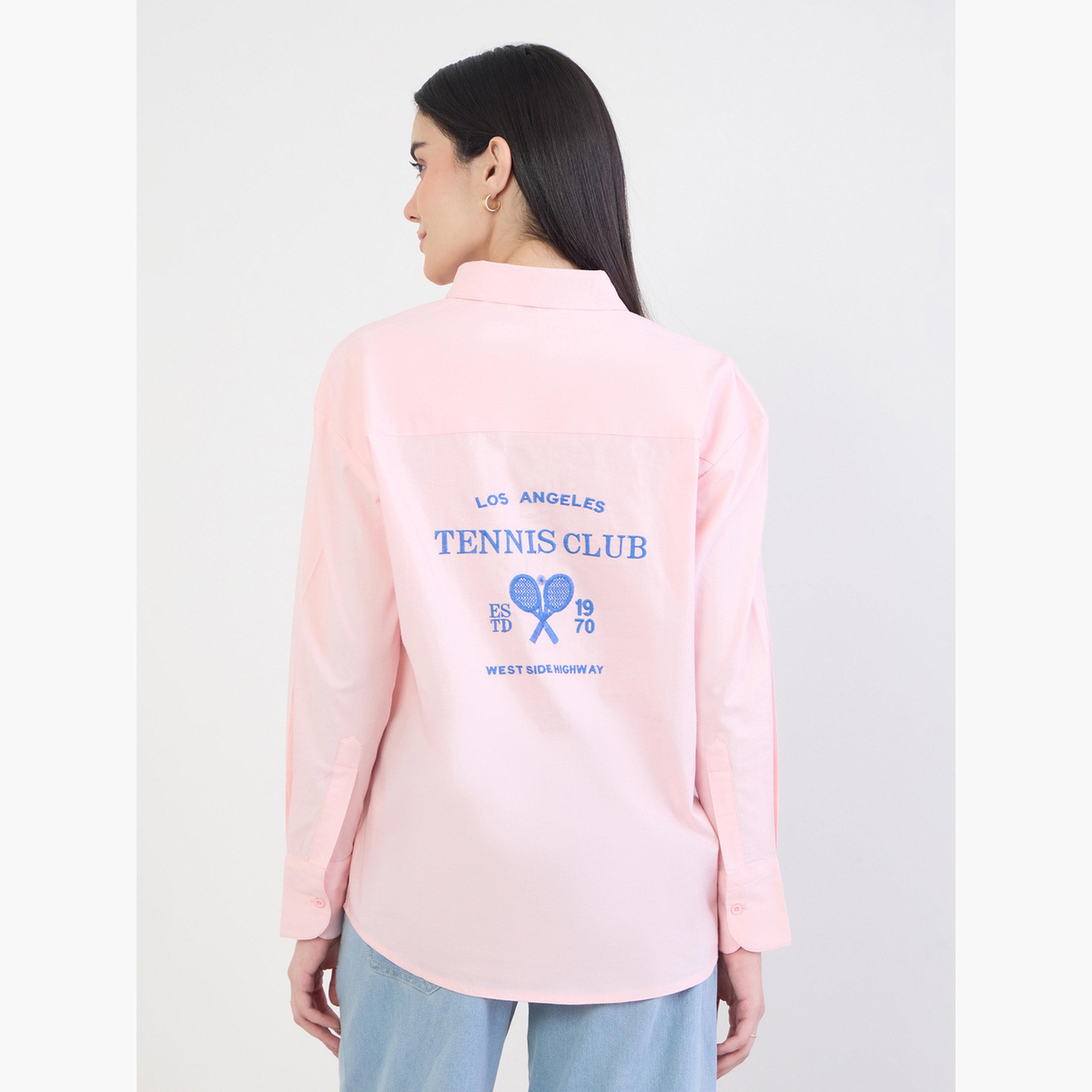 طقم من بلوزة تويد وتنورة-women-clothing-shirtsandblouses-shirts-image-5