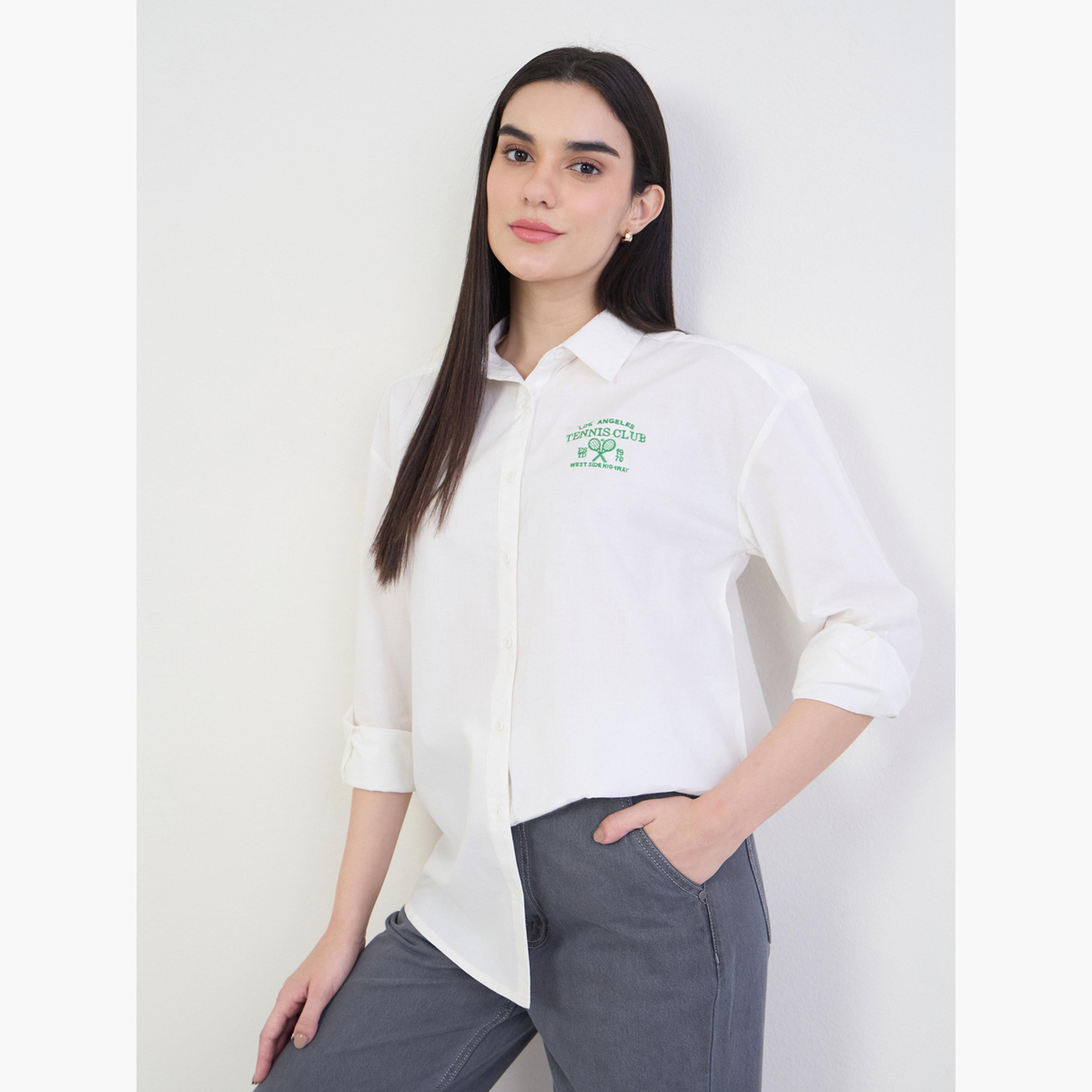 طقم من بلوزة تويد وتنورة-women-clothing-shirtsandblouses-shirts-image-5