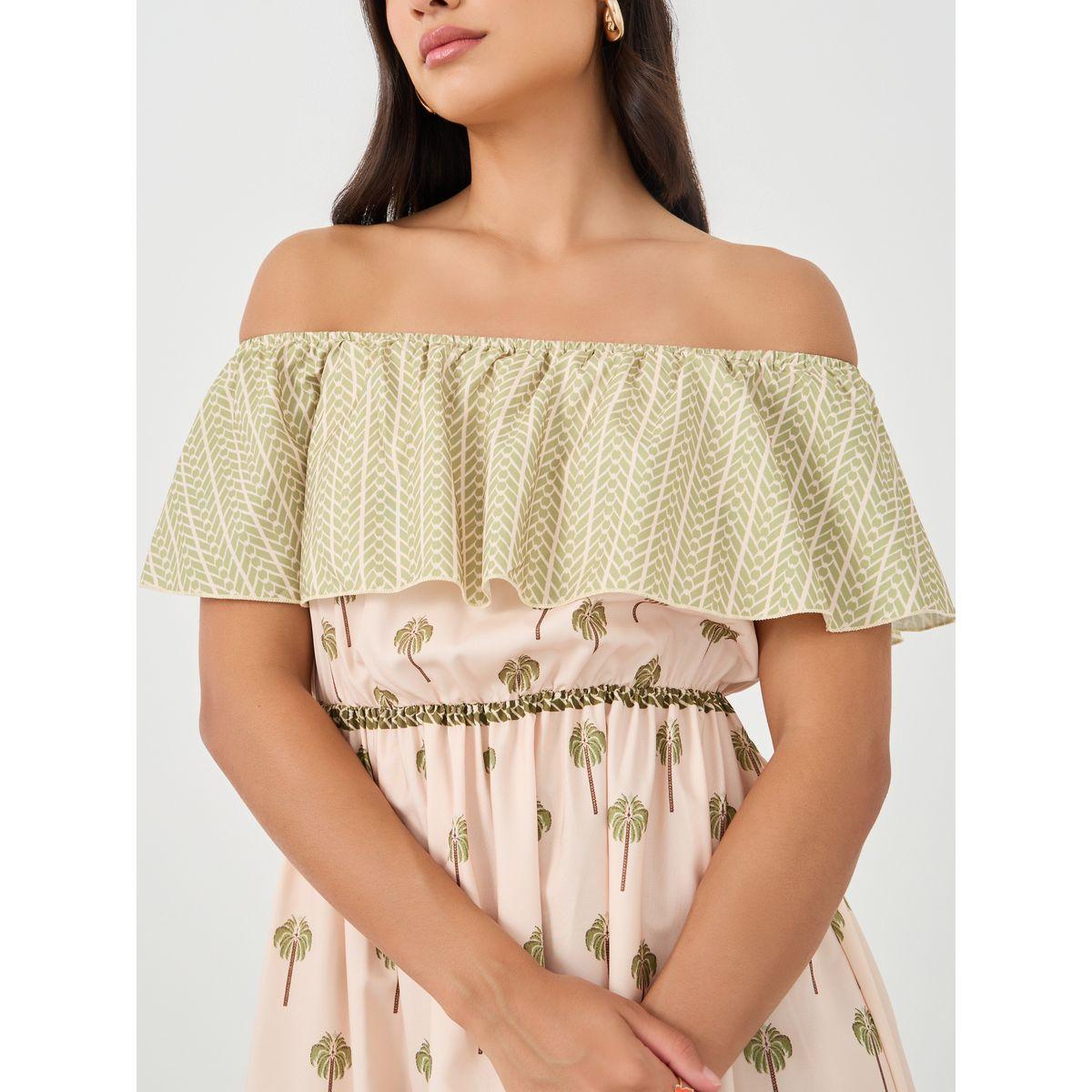 فستان طويل مطبع بأكتاف مكشوفة-women-clothing-dresses-image-4