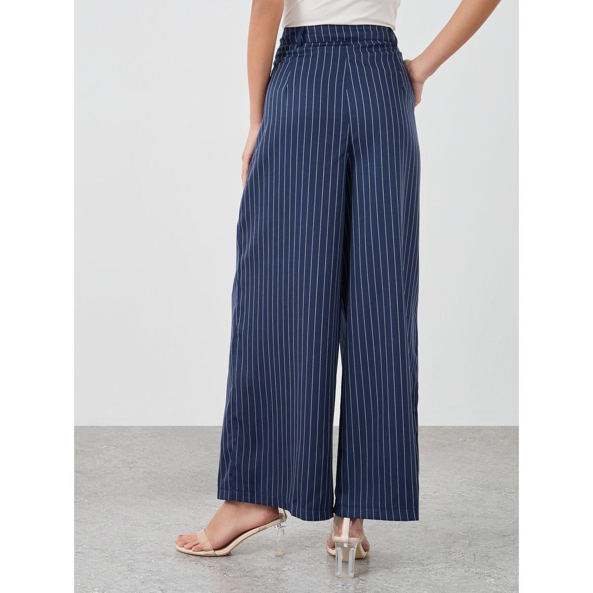 Styli Striped Tailored Wide Leg Pants-women-clothing-bottoms-trousers-image-4