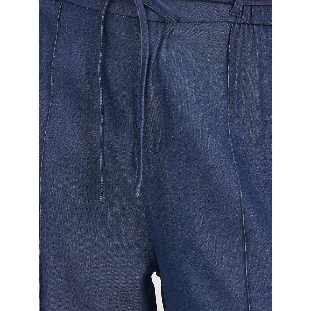 جينز بأرجل واسعة وخصر مطاطي مع أربطة-women-clothing-bottoms-jeans-image-3