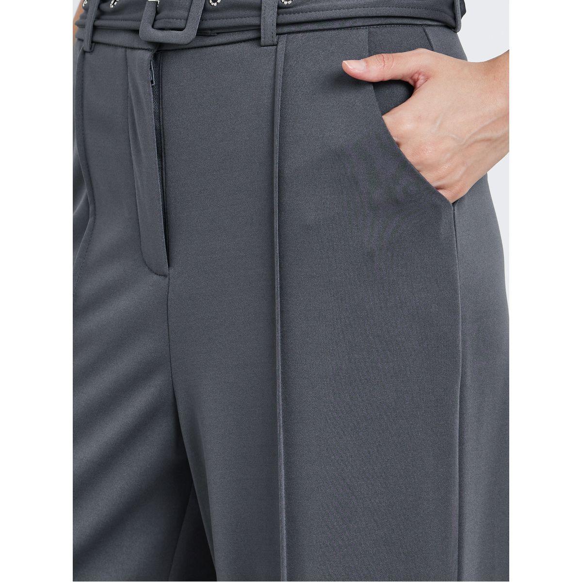 بنطال بأرجل واسعة وتفاصيل محزوزة-women-clothing-bottoms-trousers-image-3