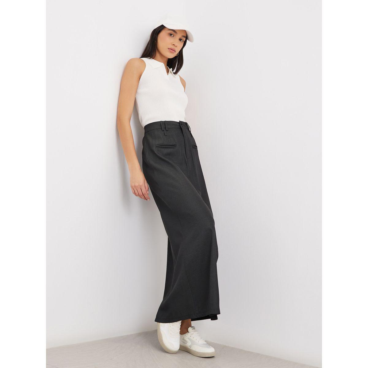 تنورة طويلة بخصر عالي-women-clothing-bottoms-skirts-image-1