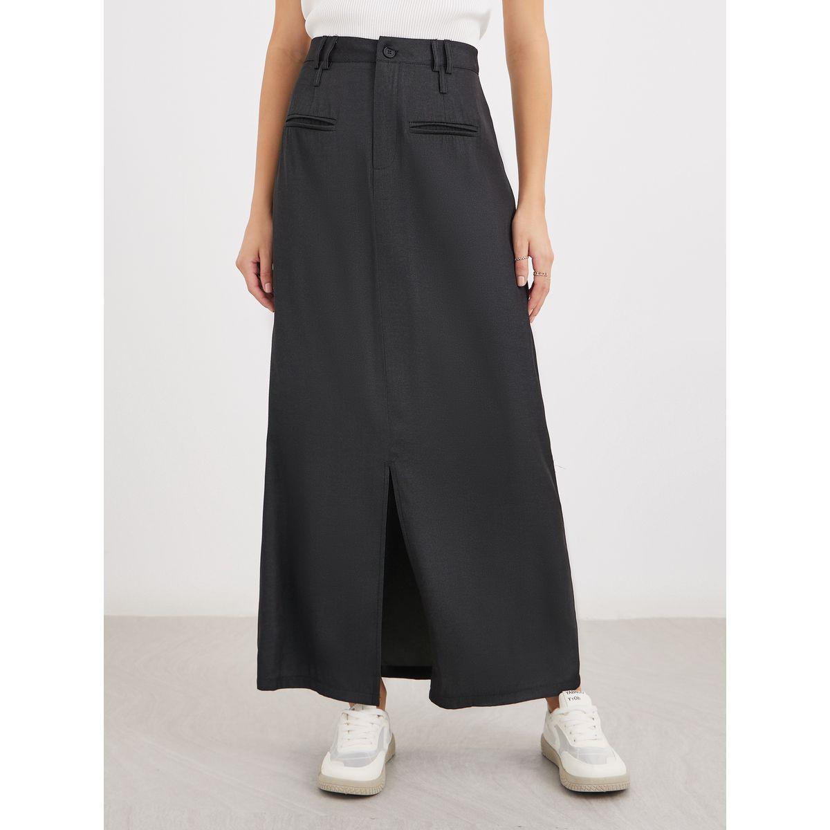 Styli High Rise A-Line Maxi Skirt-women-clothing-bottoms-skirts-image-2