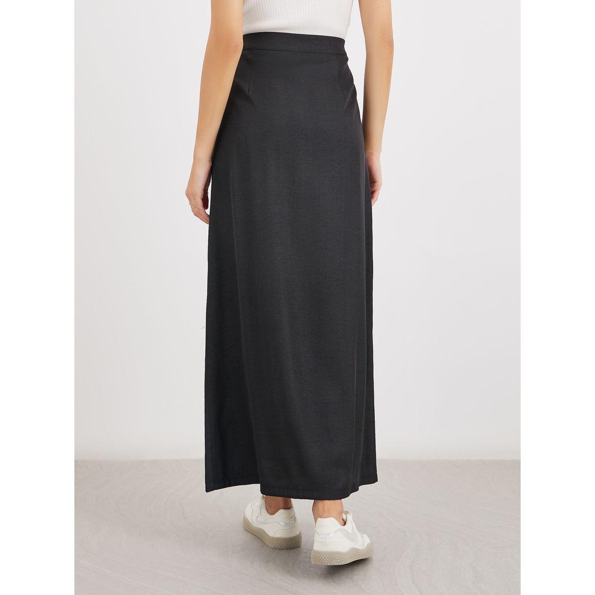 Styli High Rise A-Line Maxi Skirt-women-clothing-bottoms-skirts-image-4