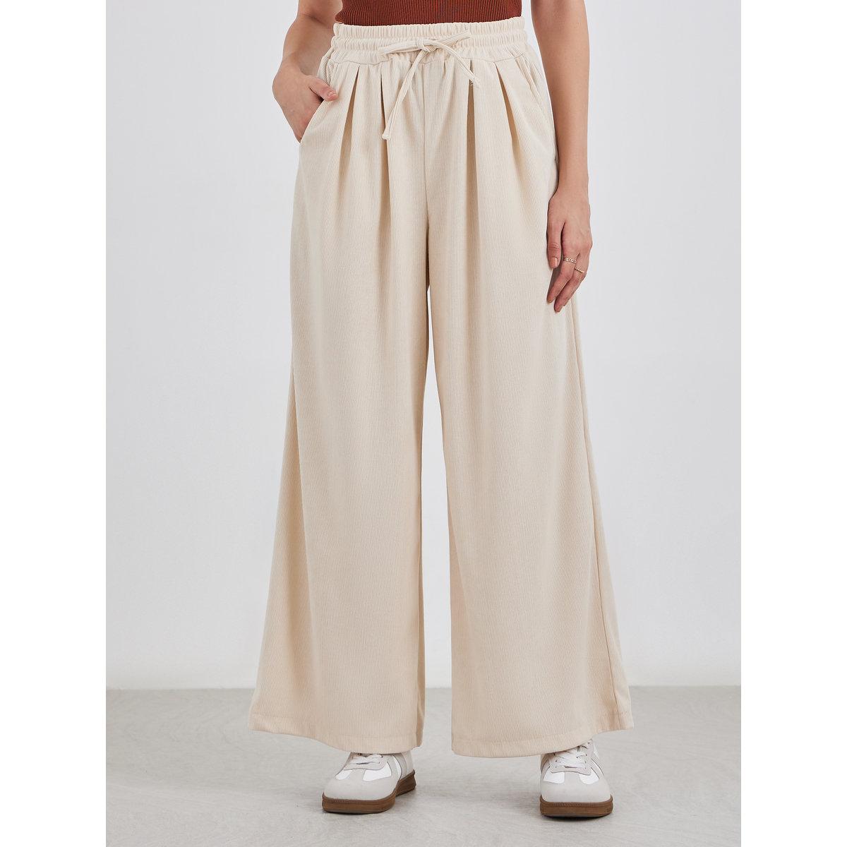 بنطال كوردروي بأرجل واسعة-women-clothing-bottoms-trousers-image-2