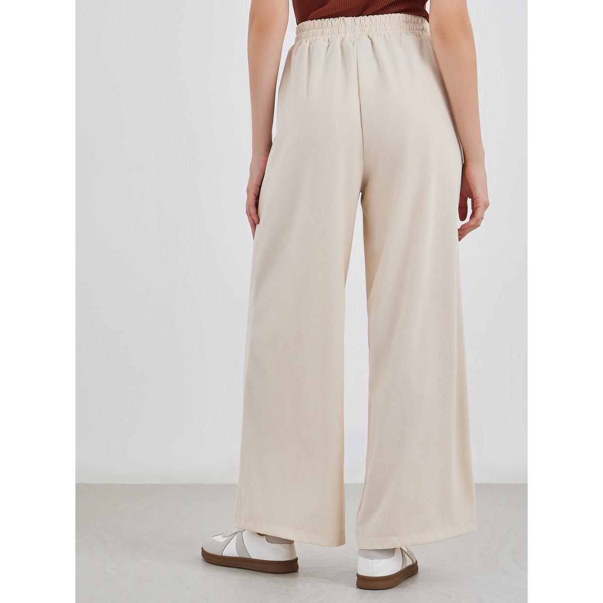بنطال كوردروي بأرجل واسعة-women-clothing-bottoms-trousers-image-4