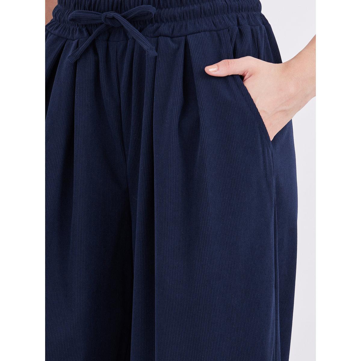 بنطال بقصة أرجل واسعة-women-clothing-bottoms-trousers-image-3