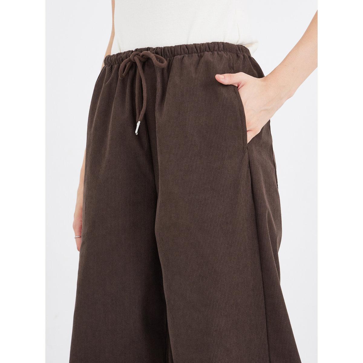 بنطال بقصة مريحة مع أربطة-women-clothing-bottoms-trousers-image-4