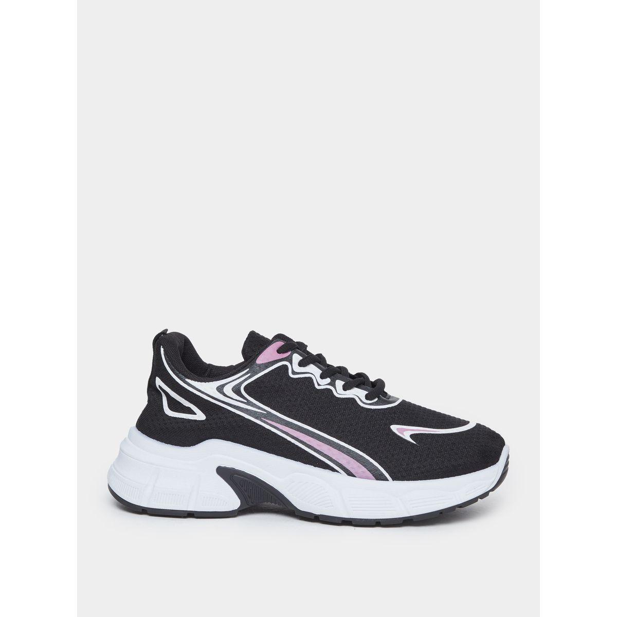 حذاء سنيكرز بنعل شانكي مع أربطة للإغلاق-women-shoes-sneakers-image-1