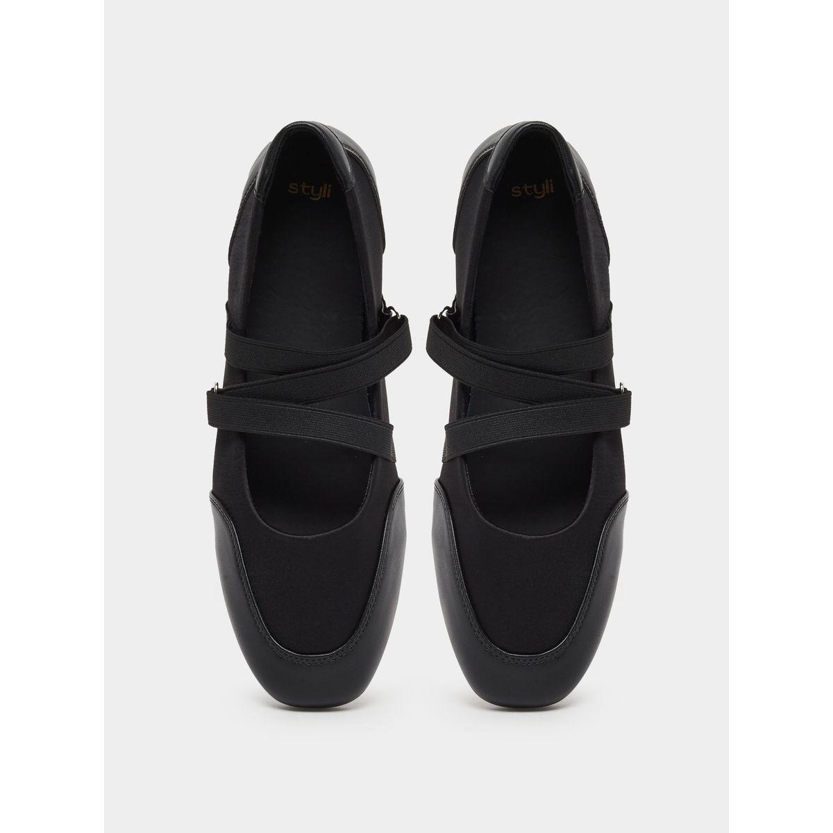 حذاء بتفاصيل سير مطاطي-women-shoes-ballerinas-image-5