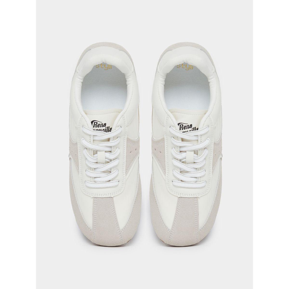 Styli Dual Tone Lace Up Sneakers-women-shoes-sneakers-image-5