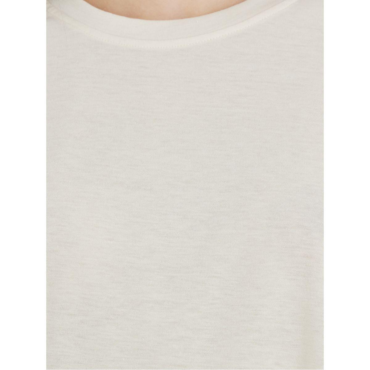 تيشيرت بطبعة كتابة وقصة عادية-women-clothing-tshirts-image-4