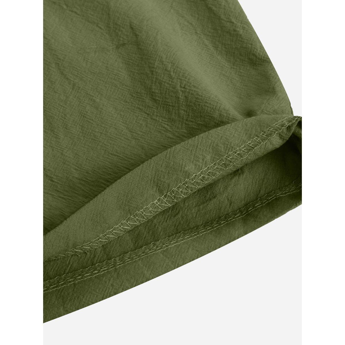 Styli Solid Bermuda Shorts with Drawstring-men-clothing-bottoms-shorts-image-4