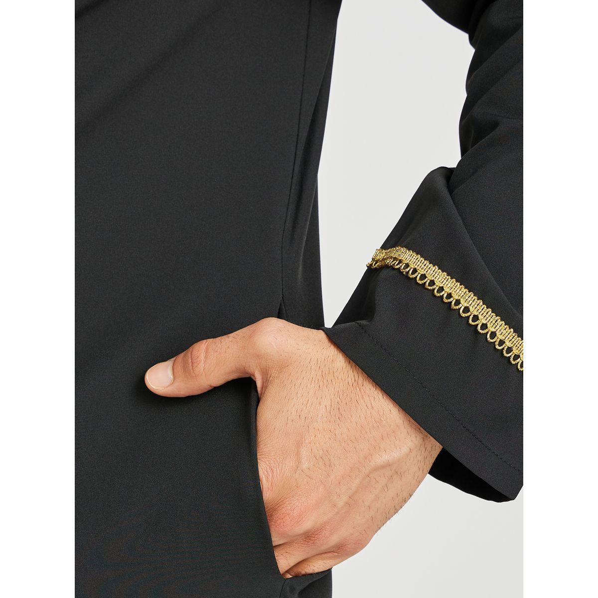 قميص ثوب بياقة دائرية وأكمام طويلة-men-clothing-shirts-image-4