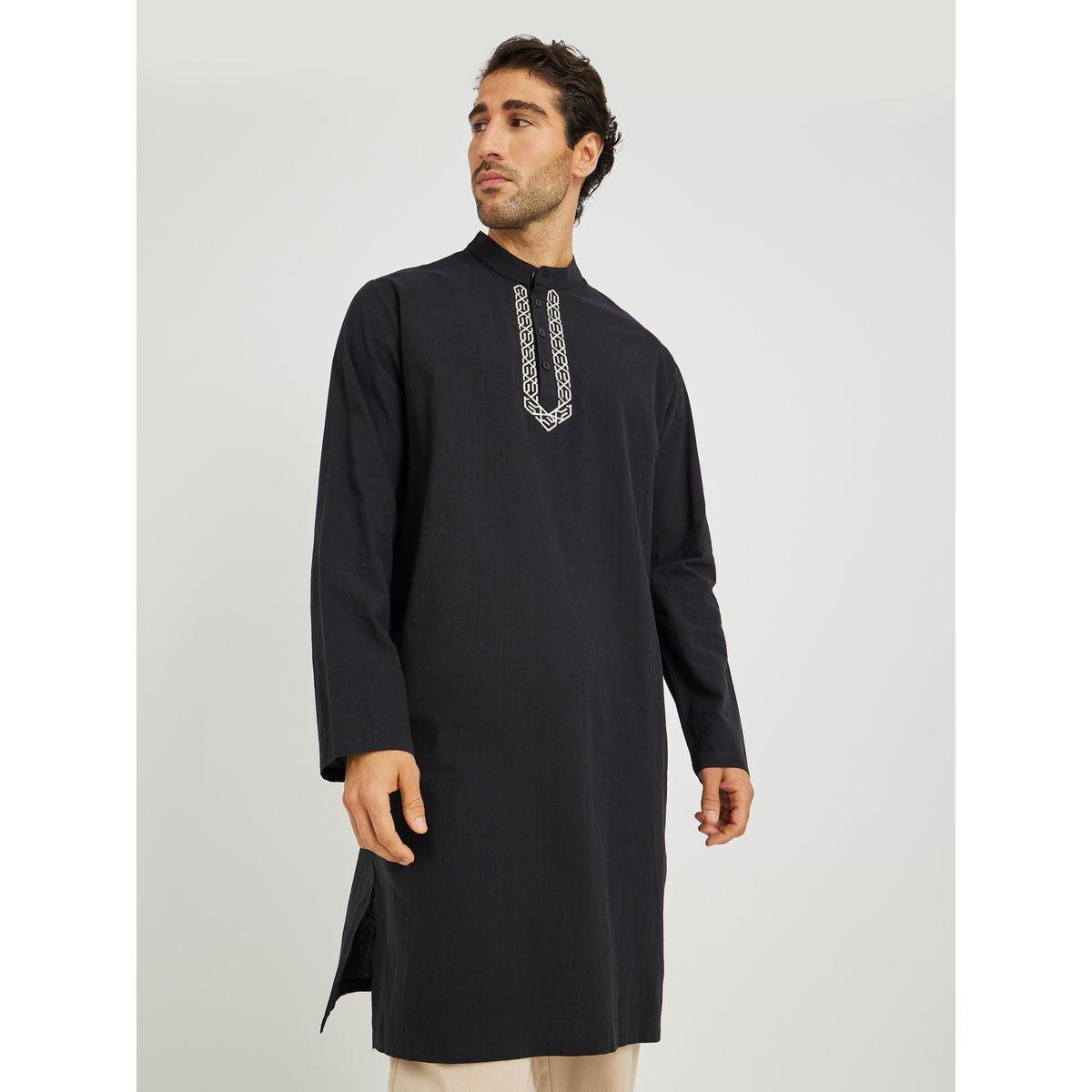 قميص ثوب مزين بالترتر مع أكمام طويلة-men-clothing-shirts-image-4