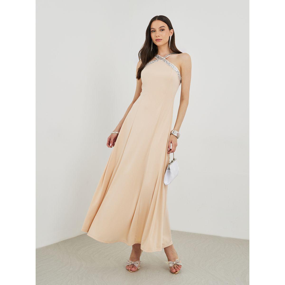 Styli Embellished Sleeveless A-Line Maxi Dress-women-clothing-dresses-image-1