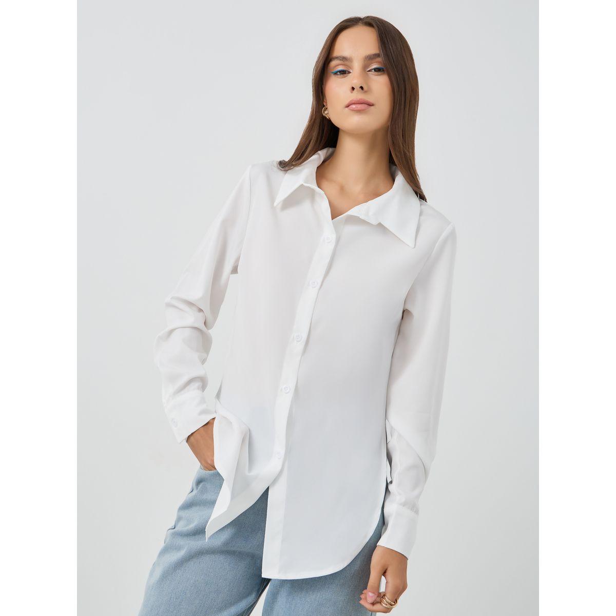 Styli Solid Long Sleeve Oversized Shirt-women-clothing-shirtsandblouses-shirts-image-3