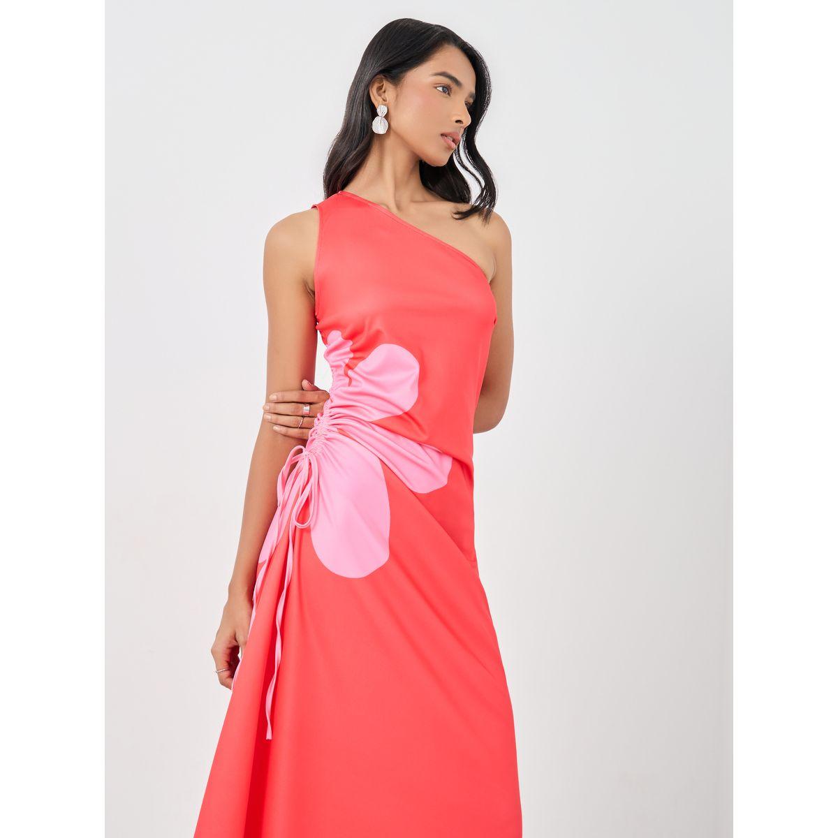 Styli Floral Print Sleeveless One Shoulder Maxi Dress-women-clothing-dresses-image-3