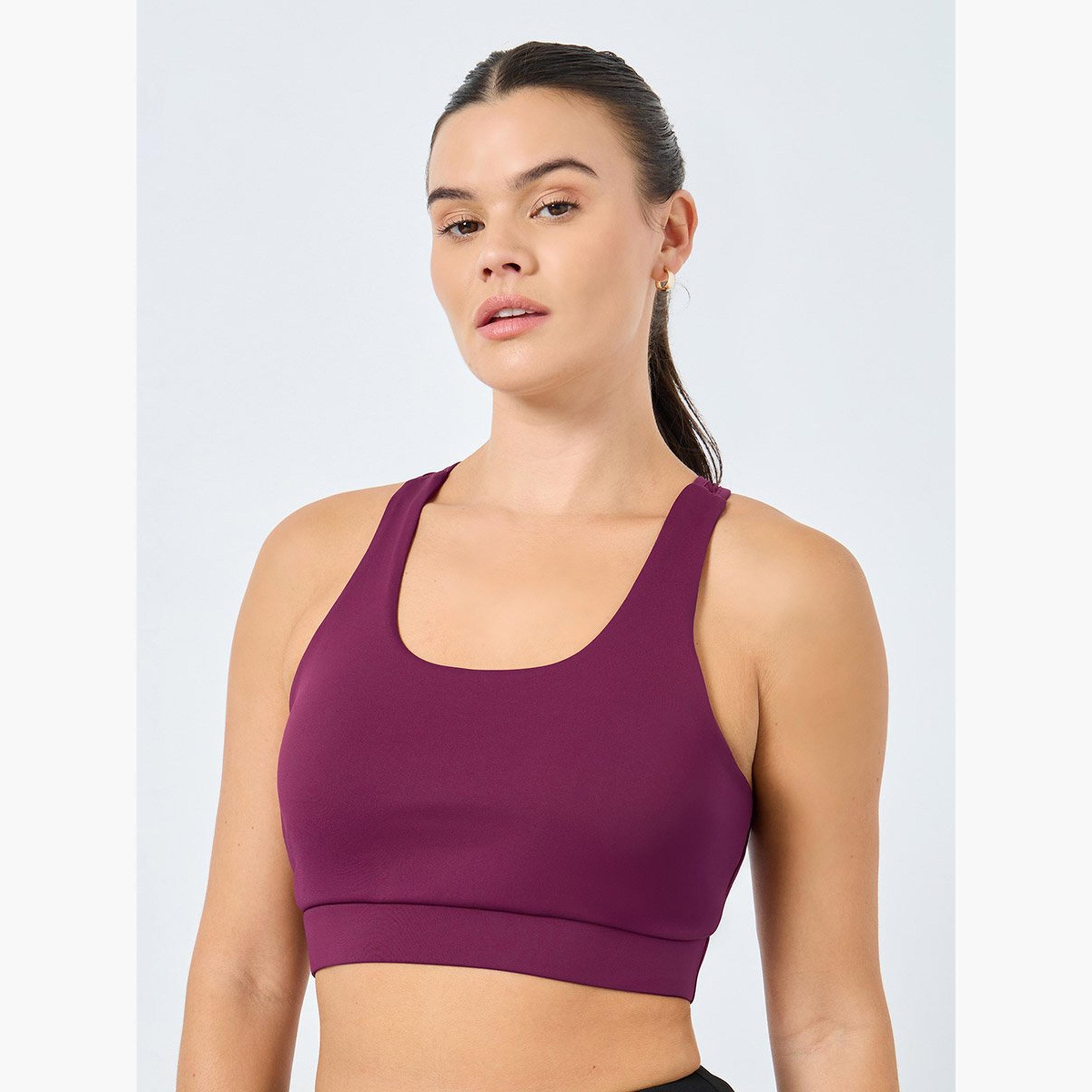 Styli Mesh Cross Strap Sports Bra-men-clothing-sportswearandactivewear-tshirtsandpolos-image-3