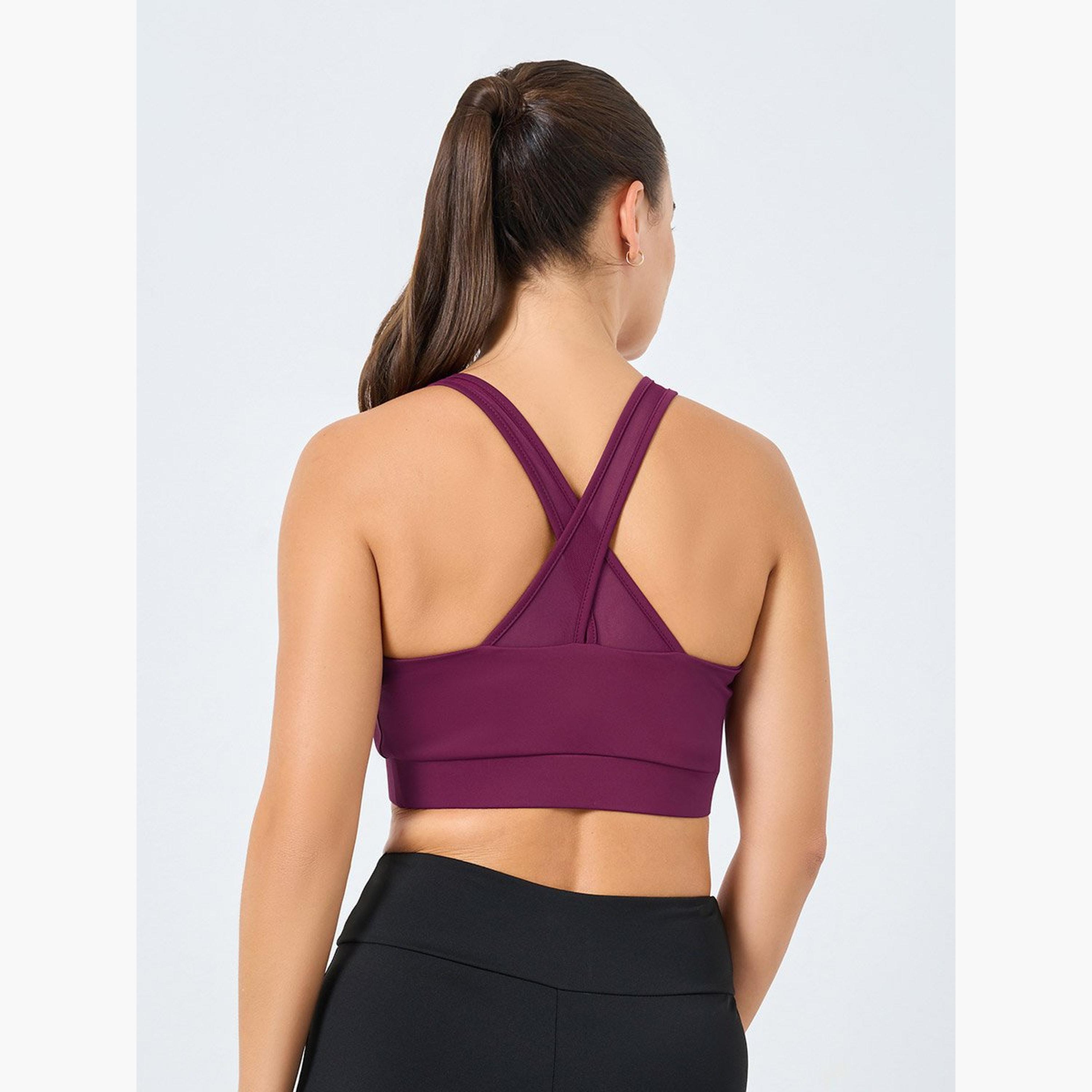 Styli Mesh Cross Strap Sports Bra-men-clothing-sportswearandactivewear-tshirtsandpolos-image-4