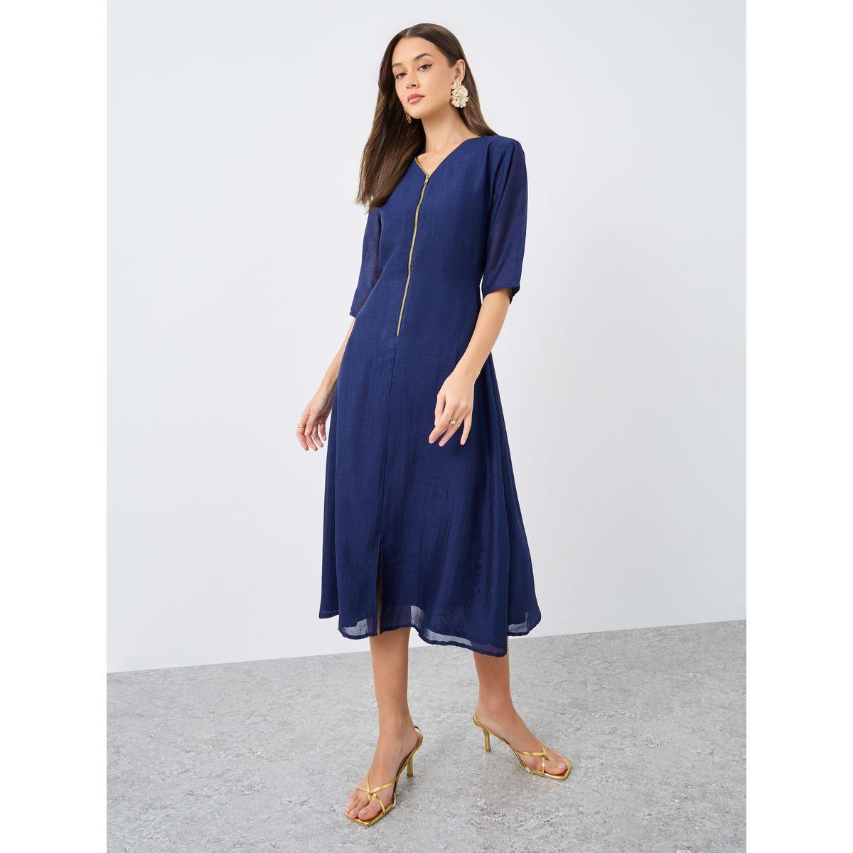 فستان ميدي بتفاصيل سحاب-women-clothing-dresses-image-2