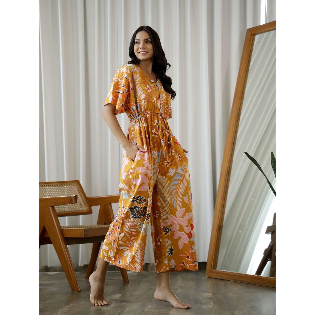 جمبسوت بأرجل واسعة وطبعة زهور-women-clothing-jumpsuits-image-4