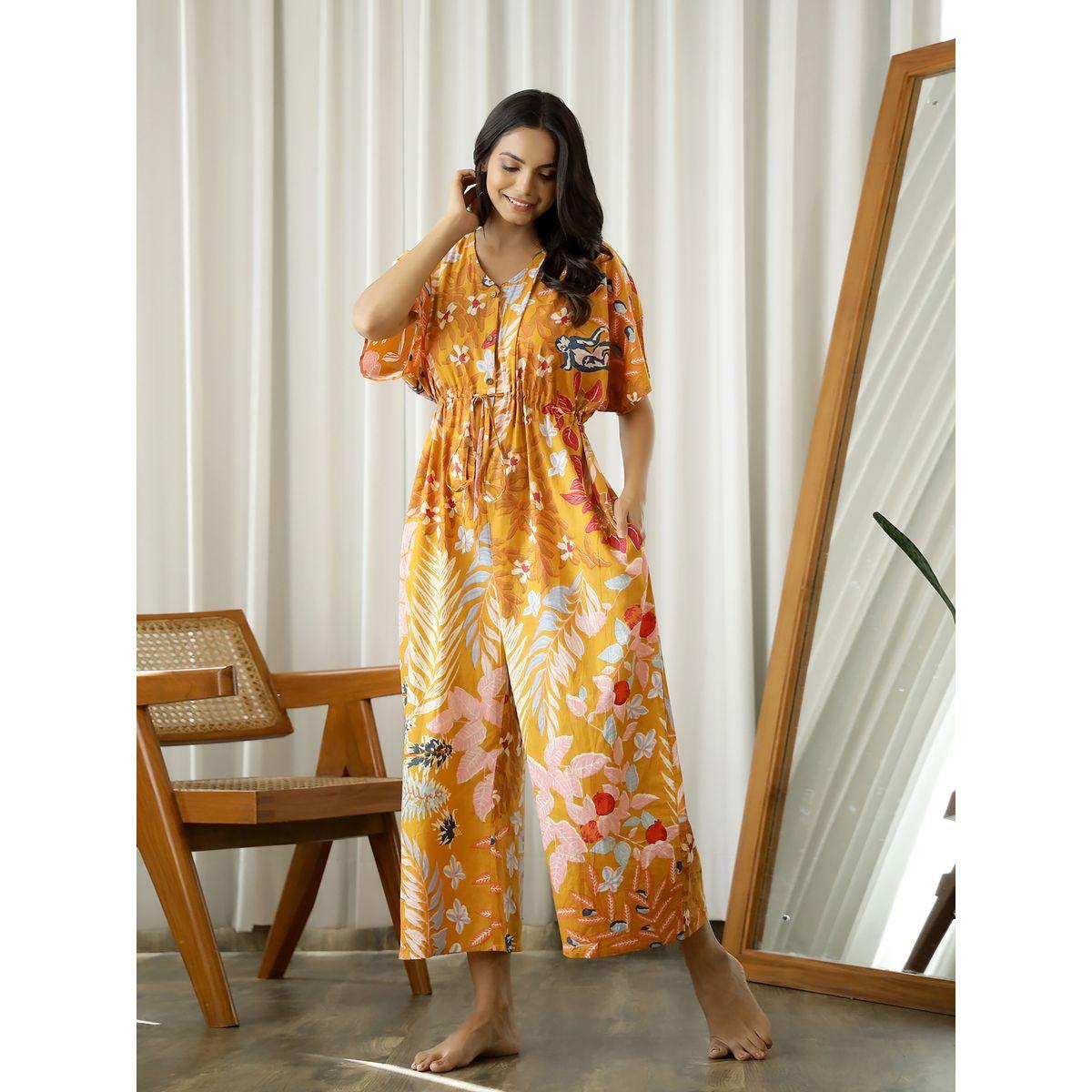 جمبسوت بأرجل واسعة وطبعة زهور-women-clothing-jumpsuits-image-6