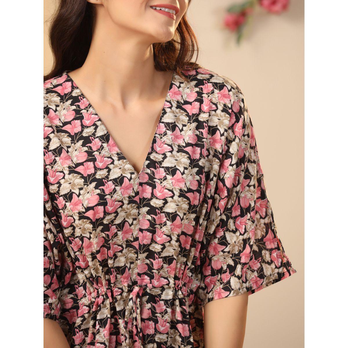 قميص نوم قطني مطبع بالكامل-women-clothing-nightwear-nighties-image-5