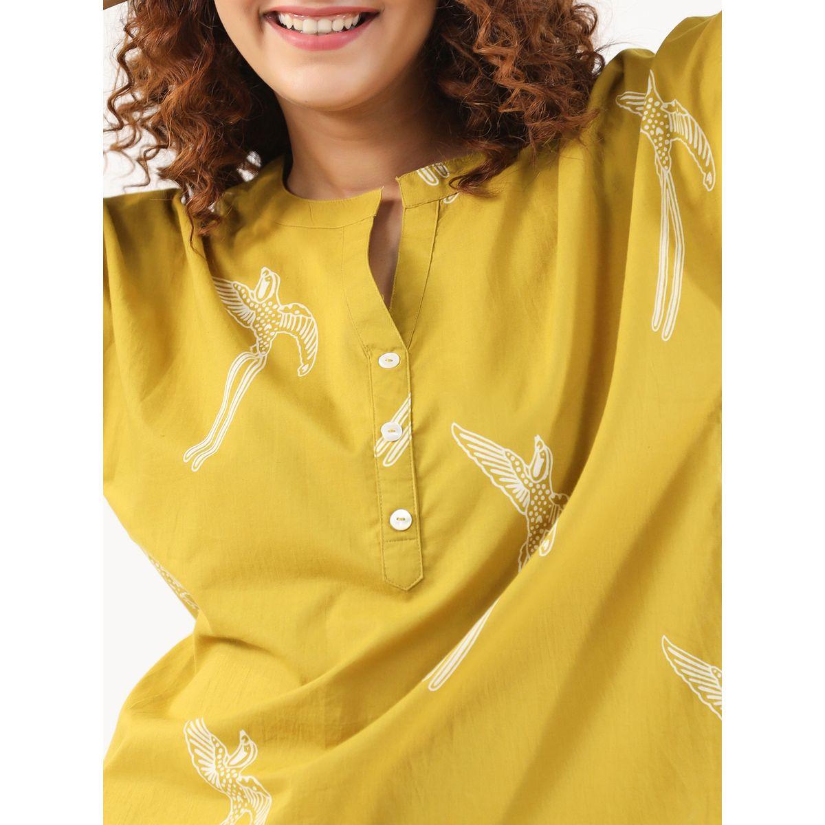 Sanskrutihomes Women All-Over Printed Pure Cotton Top and Pyjama Set-women-clothing-nightwear-pyjamas-longsets-image-5