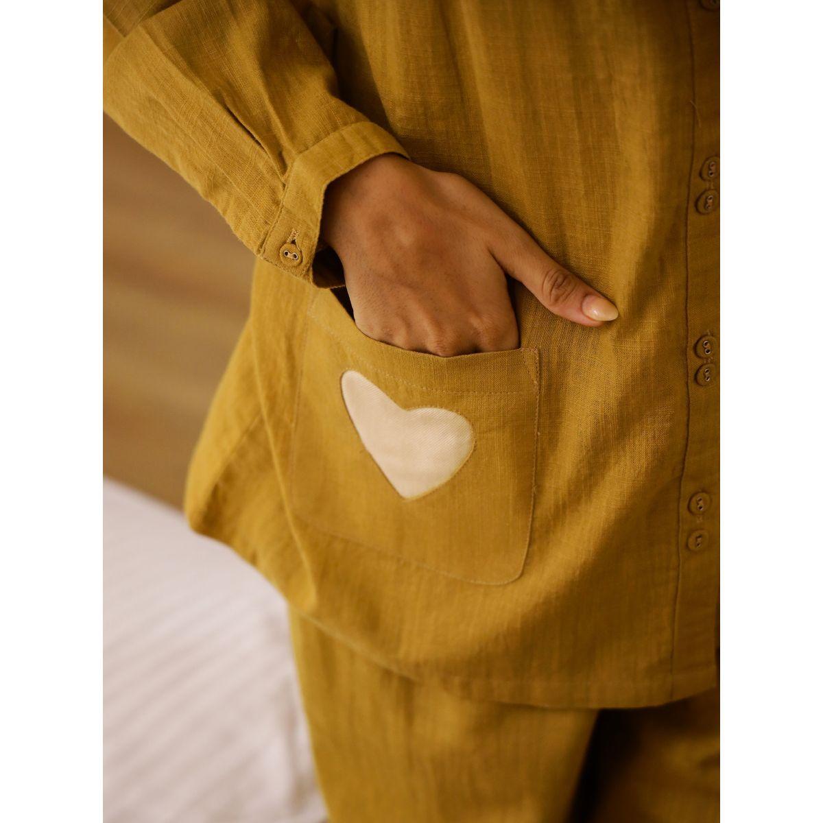 طقم من بنطال بيجاما وبلوزة قطنية بأكمام طويلة-women-clothing-nightwear-pyjamas-longsets-image-5