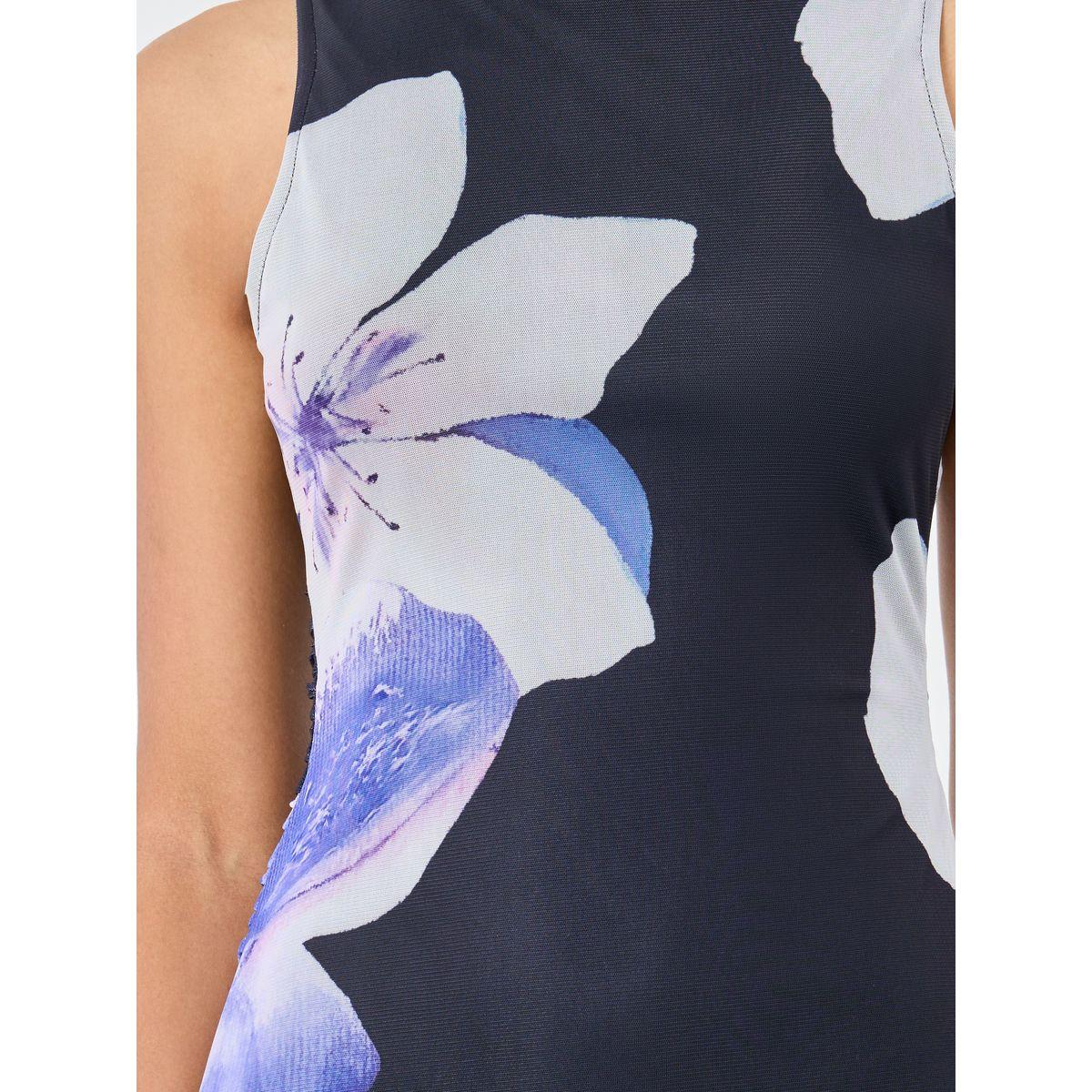 Take Two Floral Print Sleeveless Bodycon Midi Dress-women-clothing-dresses-image-4