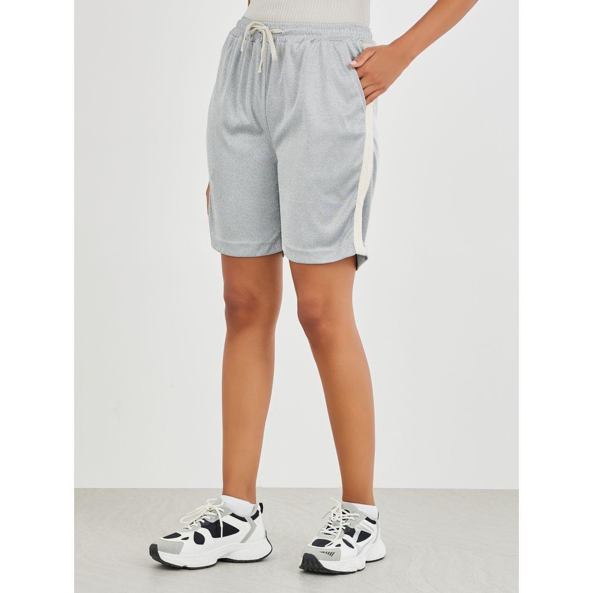 Styli Side Lace Detail Shorts with Drawstring-women-clothing-bottoms-shorts-image-2