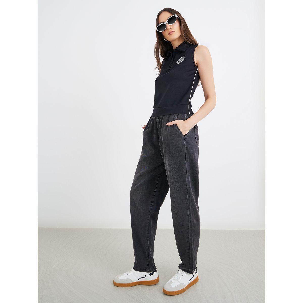 جينز بطول الكاحل وقصة ساق اسطوانية-women-clothing-bottoms-jeans-image-1