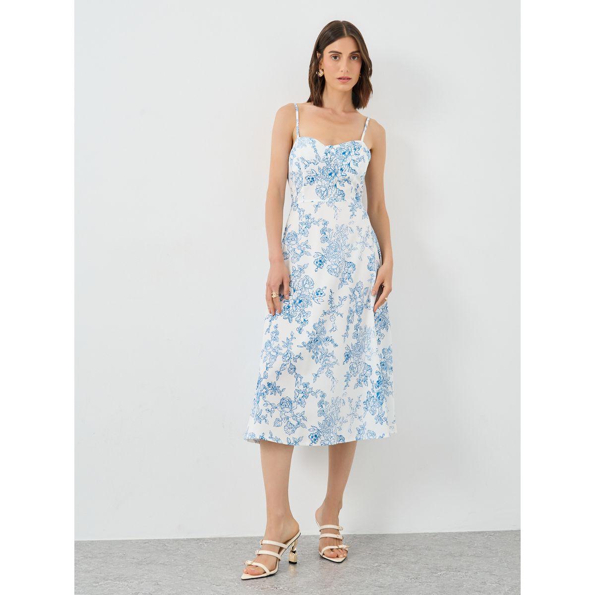 Styli Floral Print Sweetheart Neck Cami Midi Dress-women-clothing-dresses-image-2
