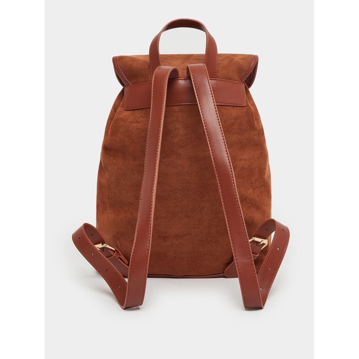 Styli Belted Pocket Backpack with Drawstring-women-bagsandwallets-backpacks-image-2