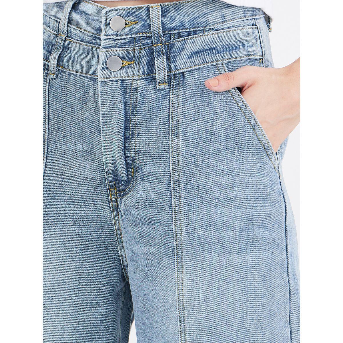 Styli High Rise Wide Leg Jeans with Pintuck Detail-women-clothing-bottoms-jeans-image-3