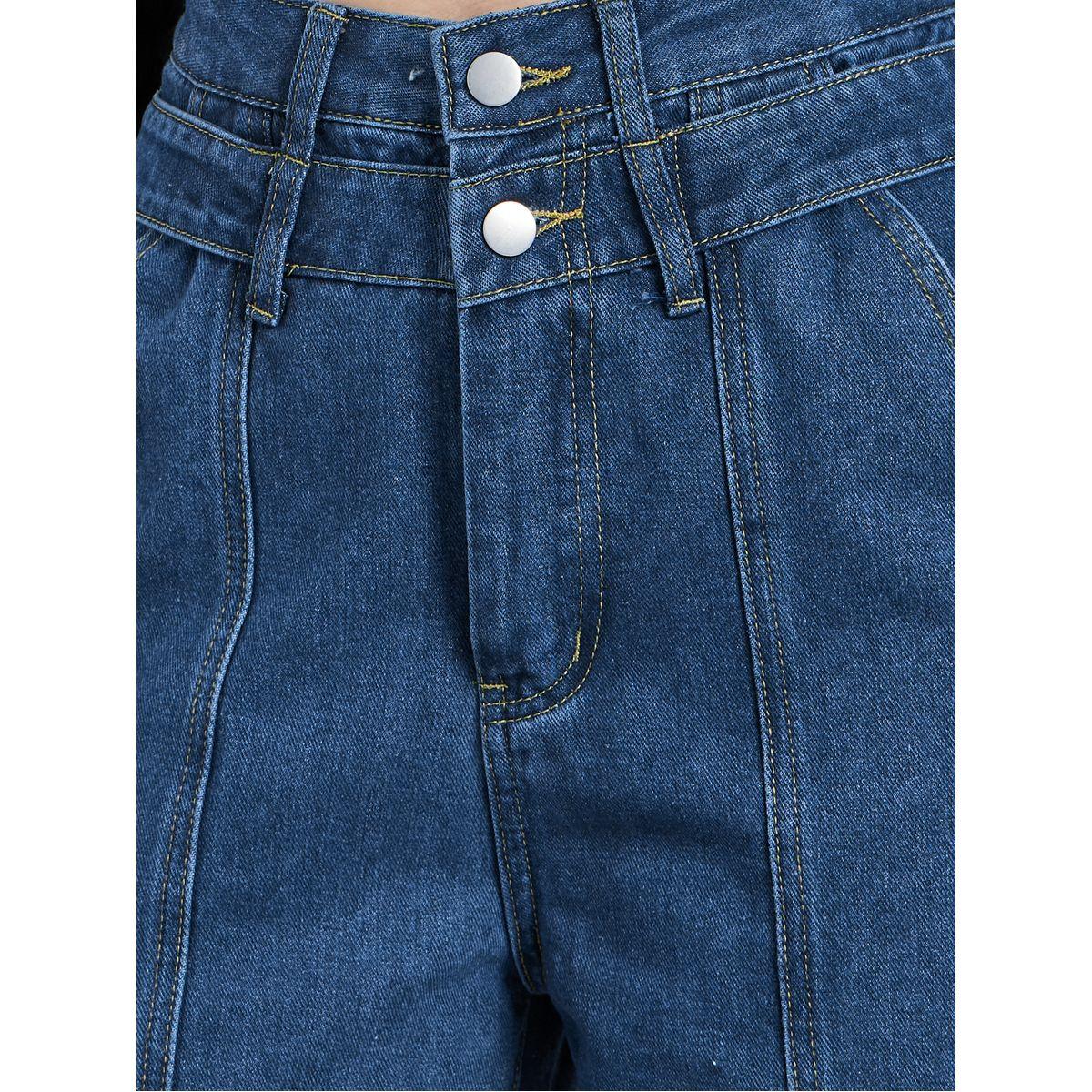 Styli High Rise Wide Leg Jeans with CF Seam Detail-women-clothing-bottoms-jeans-image-3