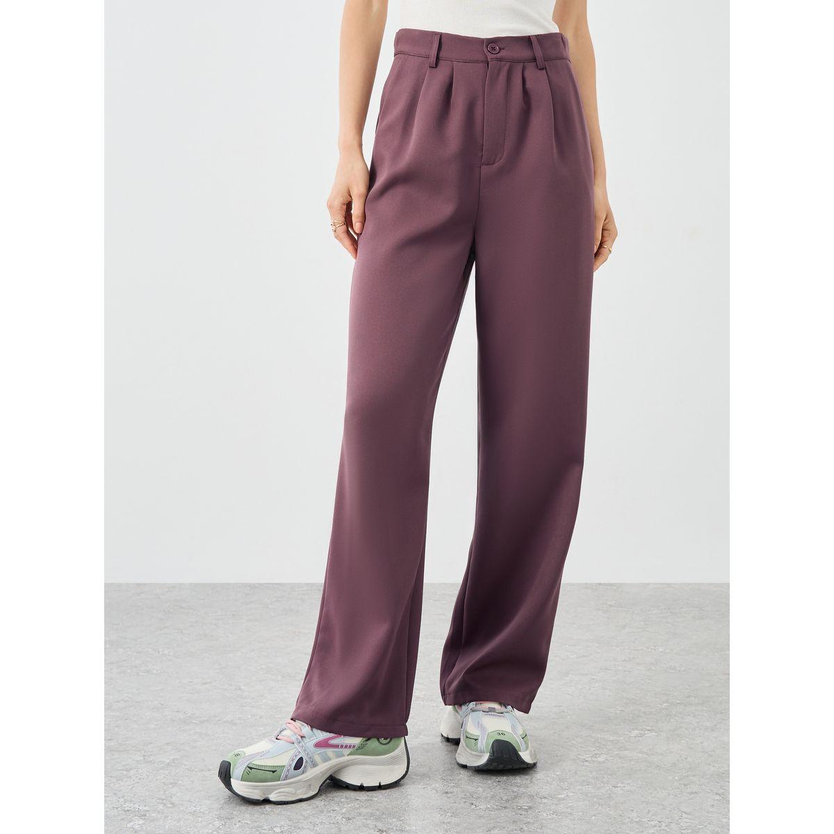 Styli Solid Notch Label Blazer and Wide Leg Pants Co-Ords-women-clothing-coordsets-image-6