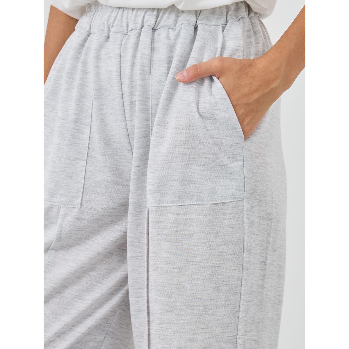 جوغر سادة بخصر مطاطي-women-clothing-bottoms-joggers-image-3